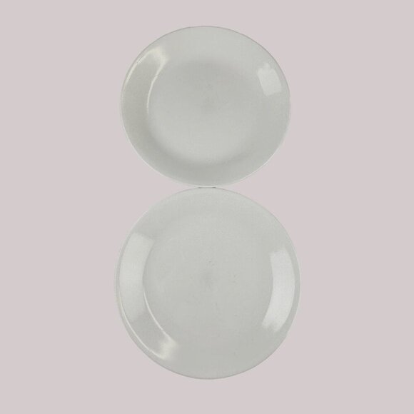 Set Of 2 Corelle Vitrelle White Luncheon Plates. 8.5" Break & Chip Resistant Mad - Picture 1 of 5